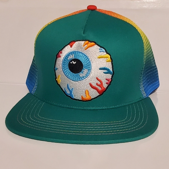 Mishka Rainbow Trucker Hat - Picture 1 of 4